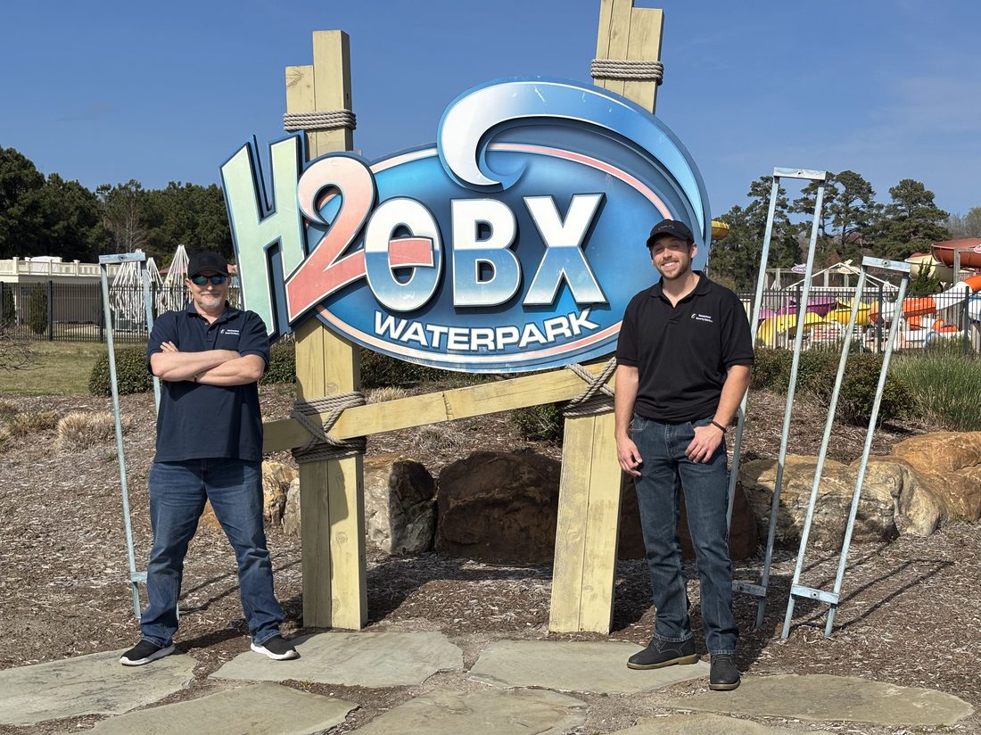 Hammerhead Security officers on site at a waterpark venue